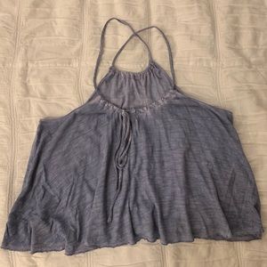 Hollister flowy, spaghetti strap crop top